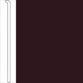 Picture of Johnsonite - Baseworks ThermoSet 3 Toeless Wall Base Burgundy