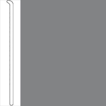 Picture of Johnsonite - Baseworks ThermoSet 3 Toeless Wall Base Pewter