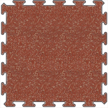 Picture of Amorim - Sports Flooring Interlocking Energy 1/2 Terra Cotta Red