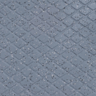 Picture of Flexco - Diamond Landing Tile SpexTones Foxglove w Gainsboro Outer Space