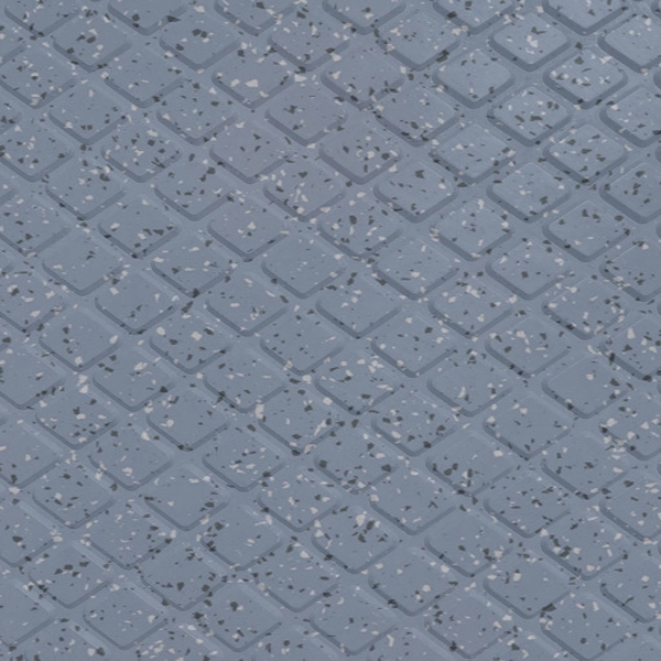 Picture of Flexco - Diamond Landing Tile SpexTones Foxglove w Gainsboro Outer Space