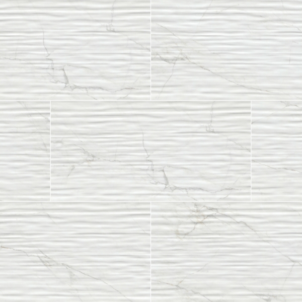 Picture of MS International - Dymo 12 x 24 Calacatta Stripe White