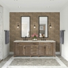 Picture of Daltile - Emerson Wood 3D Cube Butter Pecan Microban