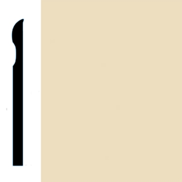 Picture of VPI Corp. - Low Dirt Retention Wallbase LDR2 6-inch Eggshell