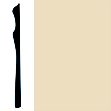 Picture of VPI Corp. - Low Dirt Retention Wallbase LDR3 4 1/2-inch Eggshell