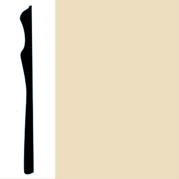 Picture of VPI Corp. - Low Dirt Retention Wallbase LDR3 4 1/2-inch Eggshell