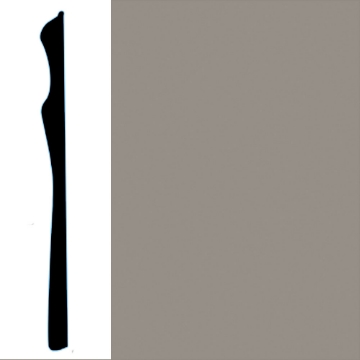 Picture of VPI Corp. - Low Dirt Retention Wallbase LDR3 6-inch Sandstone