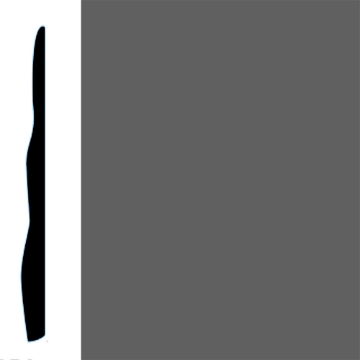 Picture of VPI Corp. - Low Dirt Retention Wallbase LDR4 4 1/2-inch Charcoal