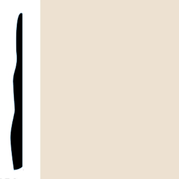 Picture of VPI Corp. - Low Dirt Retention Wallbase LDR4 5 1/2-inch Papyrus