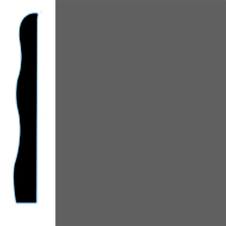 Picture of VPI Corp. - Low Dirt Retention Wallbase LDR5 3 1/2-inch Charcoal