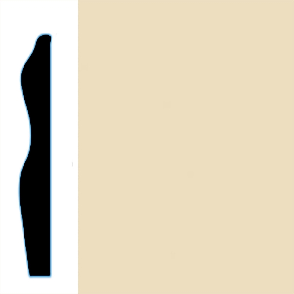 Picture of VPI Corp. - Low Dirt Retention Wallbase LDR6 3-inch Eggshell