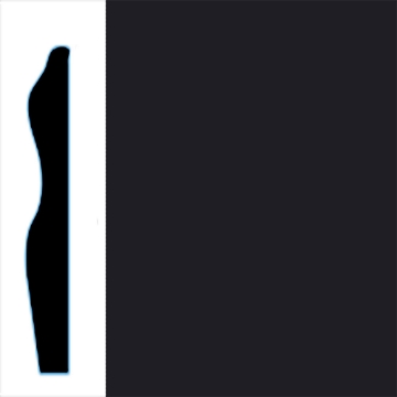 Picture of VPI Corp. - Low Dirt Retention Wallbase LDR6 3-inch Jet