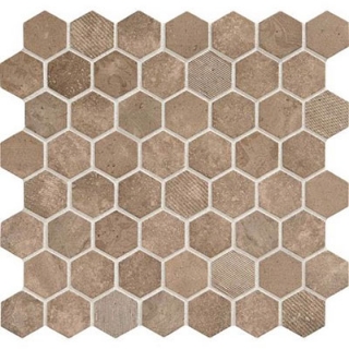 Picture of Daltile - Vintage Hex Legacy Sepia