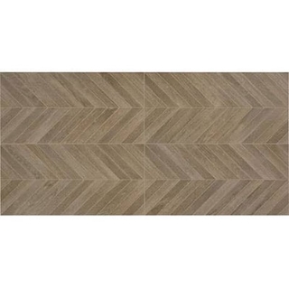 Picture of Daltile - Trellis Oak Deco Chevron Accent Brown Blend