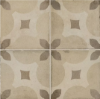 Picture of Daltile - Quartetto Deco Warm Piccolo Fiore