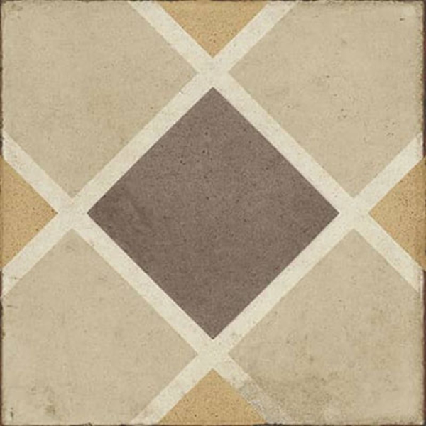 Picture of Daltile - Quartetto Deco Warm Rombo