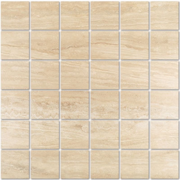Picture of Portobello Ceramica - Travertino Navona Mosaic Crema