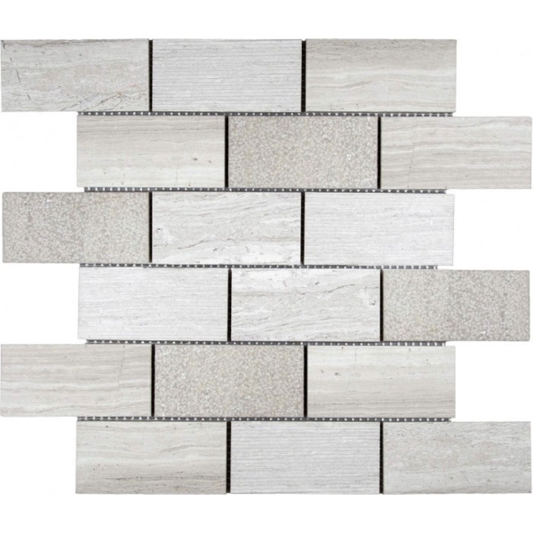 Picture of Bati Orient - Limestone Brick Multi Finish Grey