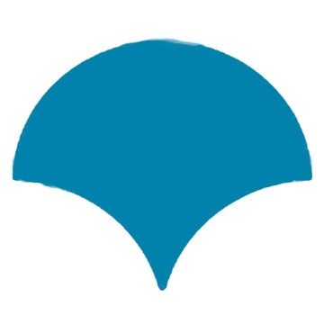 Picture of Equipe - Scale Fan Polished Electric Blue