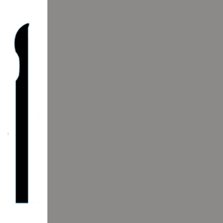 Picture of VPI Corp. - Low Dirt Retention Wallbase LDR2 4-inch Alloy