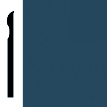 Picture of VPI Corp. - Low Dirt Retention Wallbase LDR2 4-inch Moroccan Blue