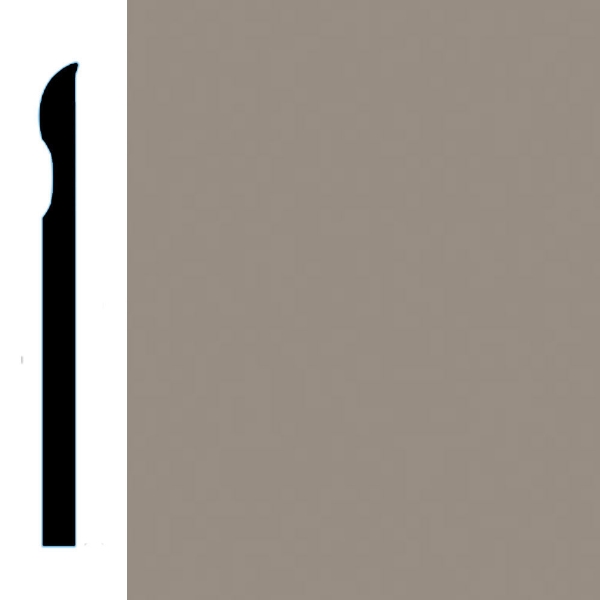 Picture of VPI Corp. - Low Dirt Retention Wallbase LDR2 4 1/2-inch Cordite