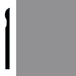 Picture of VPI Corp. - Low Dirt Retention Wallbase LDR2 6-inch London Fog