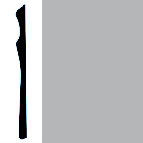 Picture of VPI Corp. - Low Dirt Retention Wallbase LDR3 6-inch Dove Grey