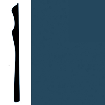 Picture of VPI Corp. - Low Dirt Retention Wallbase LDR3 6-inch Moroccan Blue