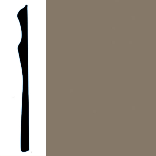 Picture of VPI Corp. - Low Dirt Retention Wallbase LDR3 6-inch Taupe