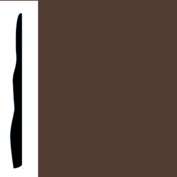 Picture of VPI Corp. - Low Dirt Retention Wallbase LDR4 4 1/2-inch Cappuccino