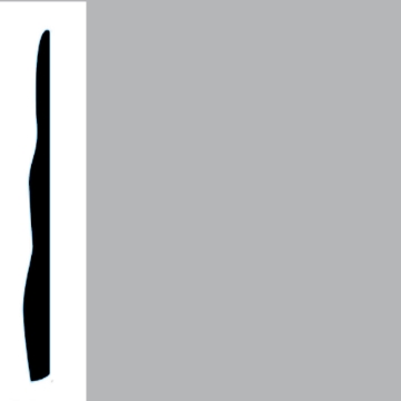 Picture of VPI Corp. - Low Dirt Retention Wallbase LDR4 4 1/2-inch Dove Grey