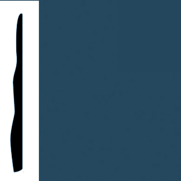 Picture of VPI Corp. - Low Dirt Retention Wallbase LDR4 4 1/2-inch Moroccan Blue