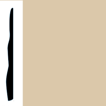 Picture of VPI Corp. - Low Dirt Retention Wallbase LDR4 4 1/2-inch Sahara