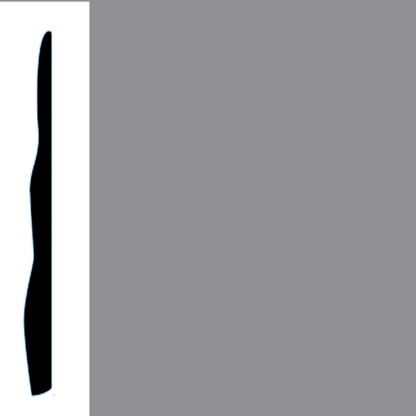 Picture of VPI Corp. - Low Dirt Retention Wallbase LDR4 5 1/2-inch London Fog