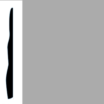 Picture of VPI Corp. - Low Dirt Retention Wallbase LDR4 5 1/2-inch London Gray