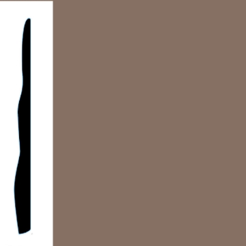 Picture of VPI Corp. - Low Dirt Retention Wallbase LDR4 5 1/2-inch Toast