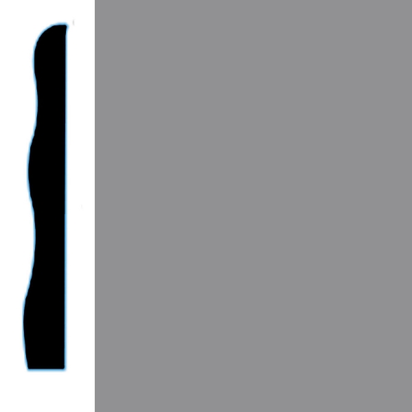 Picture of VPI Corp. - Low Dirt Retention Wallbase LDR5 3 1/2-inch London Fog