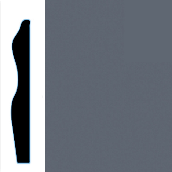 Picture of VPI Corp. - Low Dirt Retention Wallbase LDR6 3-inch Charcoal Slate