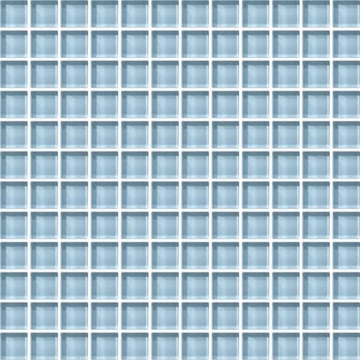 Picture of Daltile - Color Wave Classic Colors Mosaic 1 x 1 Blue Lagoon
