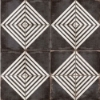 Picture of Bedrosians - Vivace 9 x 9 Deco Roads Caviar Matte