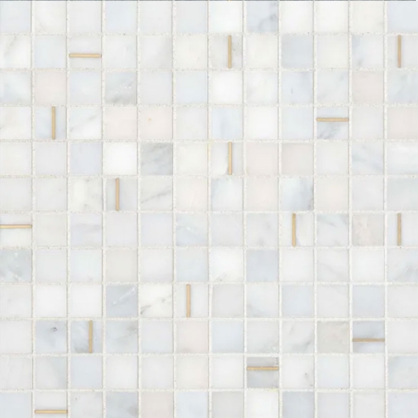 Picture of Bedrosians - Ferrara Mosaic Bianco