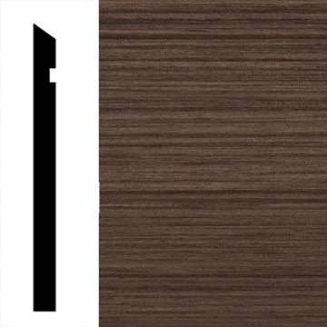 Picture of Johnsonite - Masquerade Reveal 4.25 Darkened Wenge