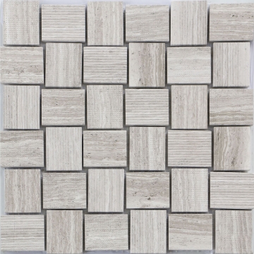 Picture of MiR Mosaic - Bali Sumatra Wooden Gray