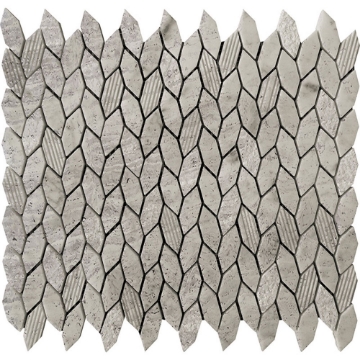 Picture of MiR Mosaic - Bali Leaf Wooden Grey