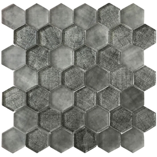 Picture of MiR Mosaic - Sierra Hex Graphite Linen