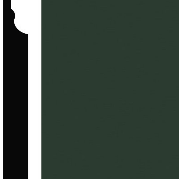 Picture of Burke - Edge Effects Illusion 3 1/4 Wall Base Dark Forest