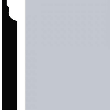 Picture of Burke - Edge Effects Illusion 3 1/4 Wall Base Sky Gray