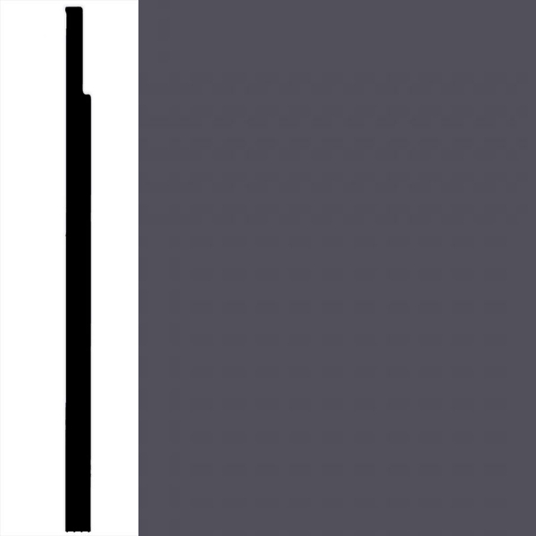 Picture of Burke - Edge Effects Lunar 4 Wall Base Blackbrown