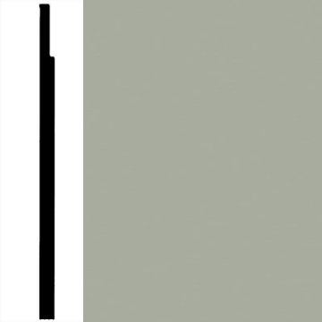 Picture of Burke - Edge Effects Lunar 4 Wall Base Light Gray